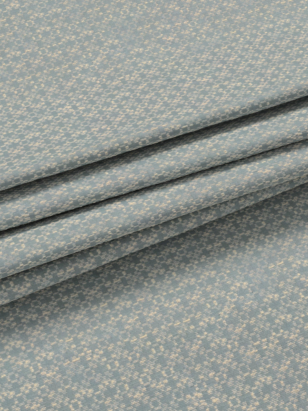 John Lewis Rona Weave Lined Geometric Eyelet Curtains - Duck Egg 228 x 228cm