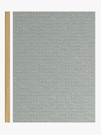 John Lewis Rona Weave Lined Geometric Eyelet Curtains - Duck Egg 228 x 228cm