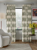 John Lewis Alta Weave Lined Pencil Pleat Curtains W167 x D228cm - Avocado