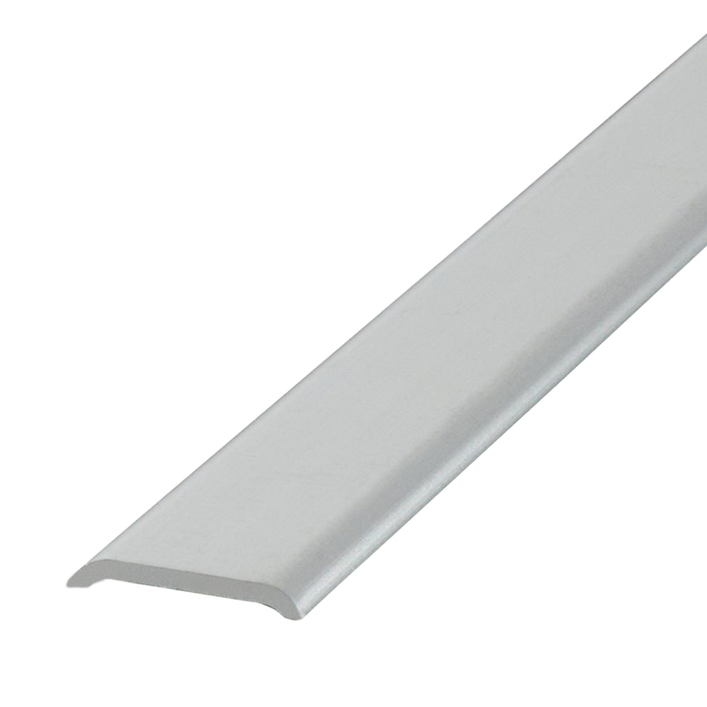 3/4 in. x 36 in. Polished Aluminum Seam Binder w/ Screw Nails