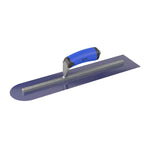 Bon Tool Blue Steel Square/Round Trowel - Comfort Wave Handle - RHINOBUILD Bricklaying Tools