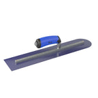 Bon Tool Blue Steel Square/Round Trowel - Comfort Wave Handle