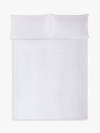 Jasper Conran London Supima 500TC Satin Flat Bed Sheet - Super King - White