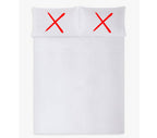 Jasper Conran London Supima 500TC Satin Flat Bed Sheet - Super King - White