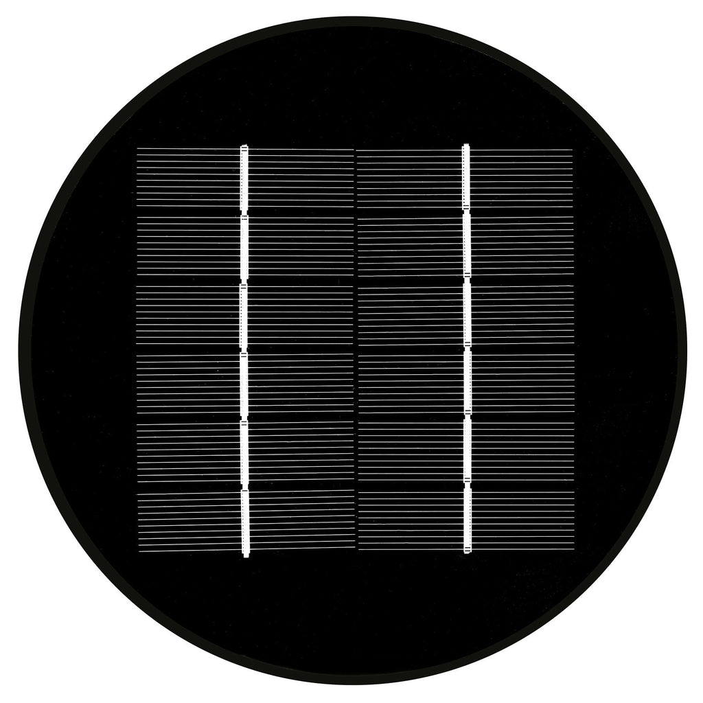 4lite Antheia Solar IP54 Die-Cast Aluminium LED Outdoor Bollard Light with Built in PIR Motion Sensor