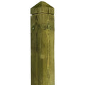 Planed Bollard / Grooved Top