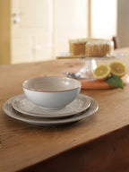 Denby Heritage Atrium Stoneware 12-Piece 4-Plates Dinnerware Set - Natural