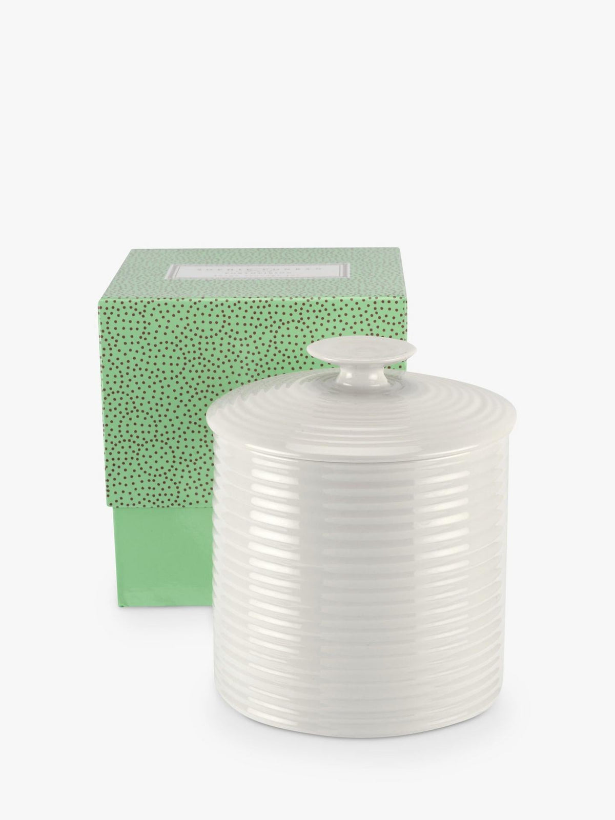 Sophie Conran for Portmeirion Porcelain Kitchen Storage Jars Set of 3 White