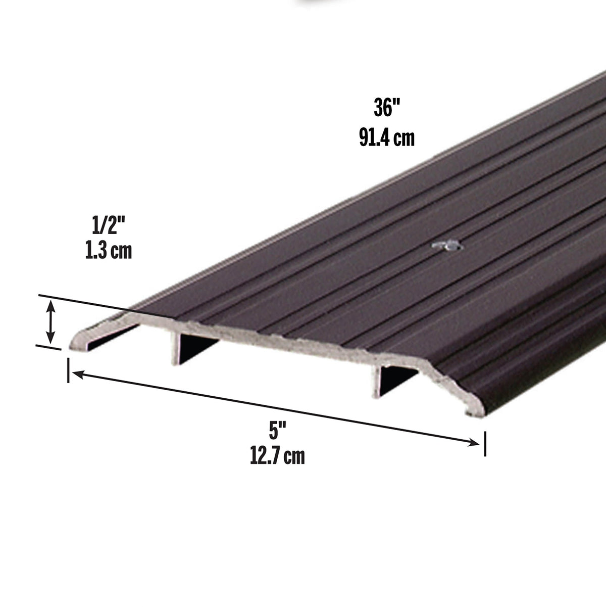 Aluminum Commercial Flat-Profile Threshold
