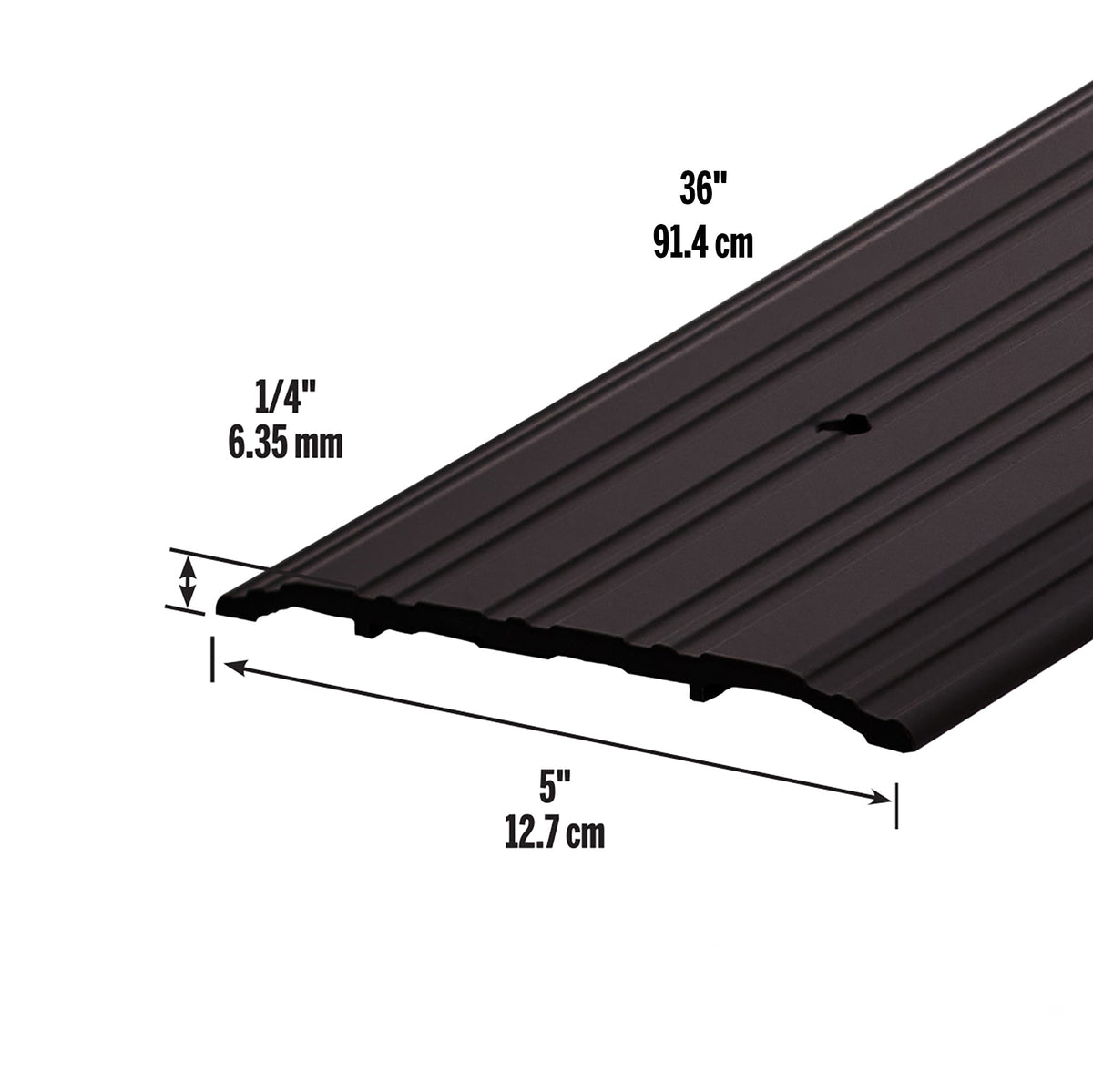 Aluminum Commercial Flat-Profile Threshold