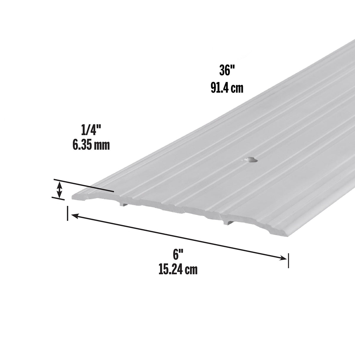 Aluminum Commercial Flat-Profile Threshold