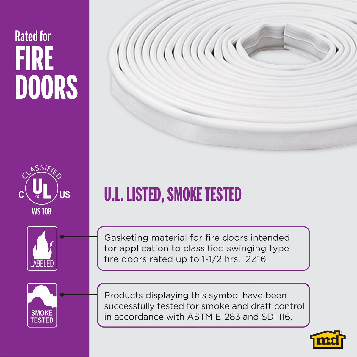 20 ft. Silicone Gasket Seal for Doors and Windows