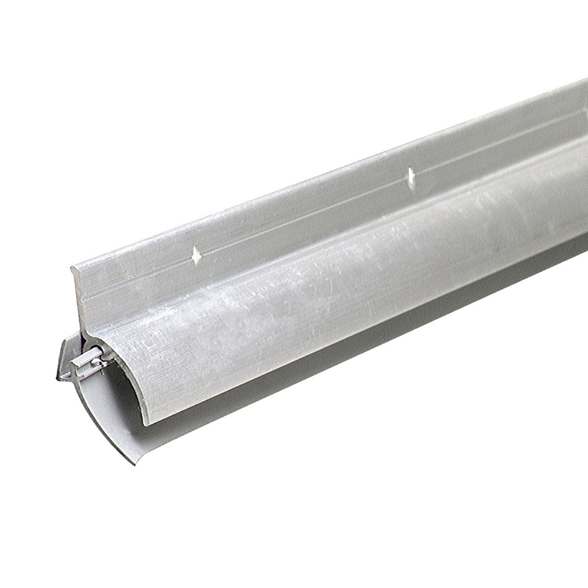 36 in. Aluminum & Vinyl with Drip Cap Commercial Screw-on Door Sweep