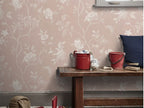Colefax and Fowler Indoor Swedish Tree Wallpaper - L10m x W68.5cm - Pink