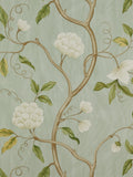 Colefax and Fowler Snow Tree Wallpaper 7949/04 68.5cm x 10m Paper Roll Aqua
