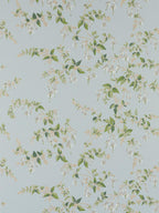 Colefax and Fowler Fuchsia Indoor Wallpaper Roll - 68.5cm x 10.5m - Old Blue