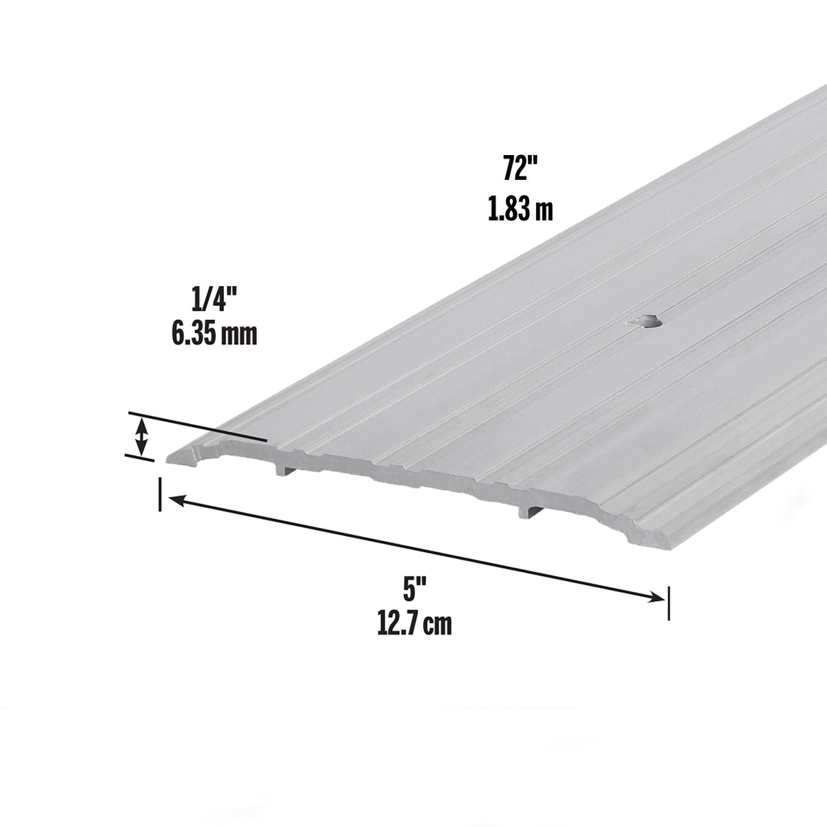 Aluminum Commercial Flat-Profile Threshold