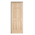 6 Panel Pine Door Slabs