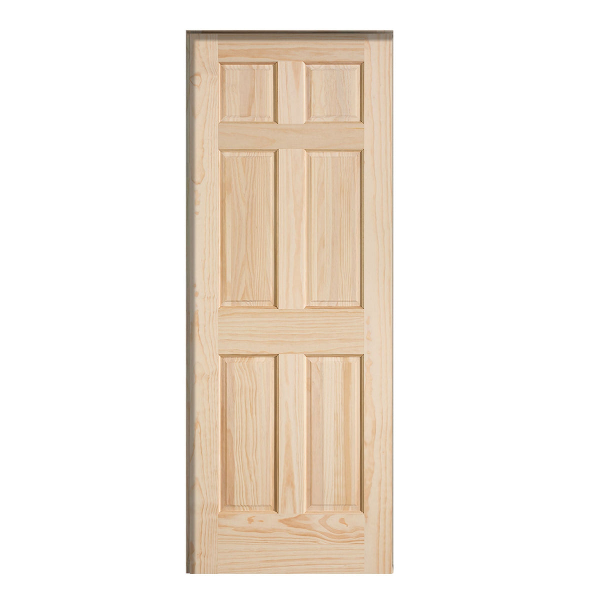 6 Panel Pine Door Slabs