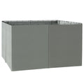 10' x 12' Universal Gazebo Sidewall Set (4 Panels) with Hooks, Dark Grey