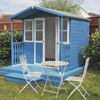 Houghton Shiplap 7ft x 7ft Summerhouse w/ Veranda
