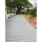 DDecks Duro360 Composite Bullnose Woodgrain Effect Decking Board 138mm x 22.5mm x 2.5m  - All Colours
