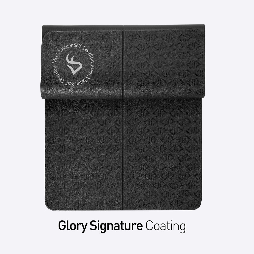 DeerRun® Glory Mat in 6MM Signature PVC, Higher Density Foldable Treadmill Mat