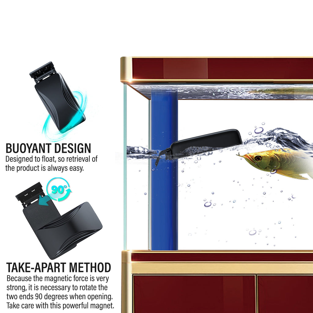 Fish Tank Magnetic Brush and Scraper (Large)