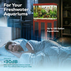 Aqua Dream 3in1 Aquarium Internal Filter Water Pump Oxygen 475 GPH