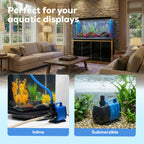 Aqua Dream 1200 GPH Amphibious Water Aquarium Pump