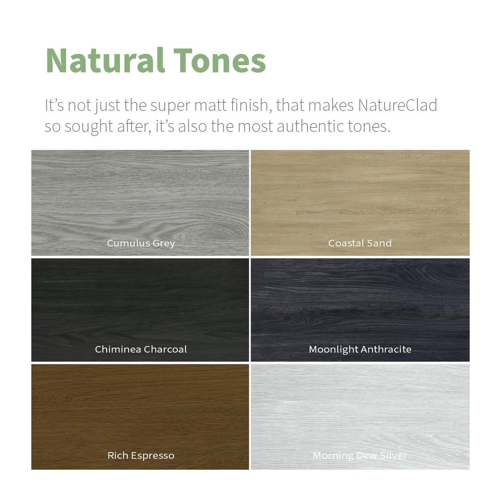 NatureClad Double Feather Edge Board