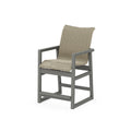 EDGE Woven Counter Arm Chair