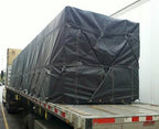4' DROP X 8' W X 27' L 14 OZ BLACK COLOR