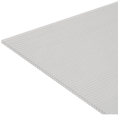Twinwall Polycarbonate Sheet Clear 3500mm x 700mm x 10mm