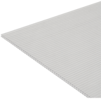Twinwall Polycarbonate Sheet Clear 3500mm x 700mm x 10mm