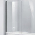 Aquaglass 6mm Bath Screen - 1400 x 800mm - Aqua