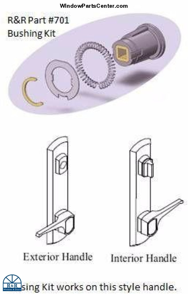 701 W&F Single Handle Bushing Kit