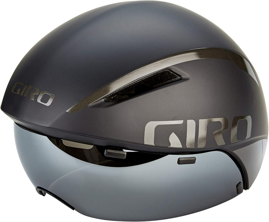 NEW Giro Aerohead MIPS Aero Triathlon  Visor Cycling Helmet Black - M 55-59cm