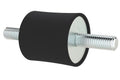 TSEC-710-755055 Heavy Duty M12 Anti-Vibration Mount – 75mm x 50mm Rubber Bobbin Mount (55 Shore)