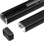 Thule SquareBar Evo 712100 108cm Steel Car Cross Bars Pair 34 x 24mm - Black