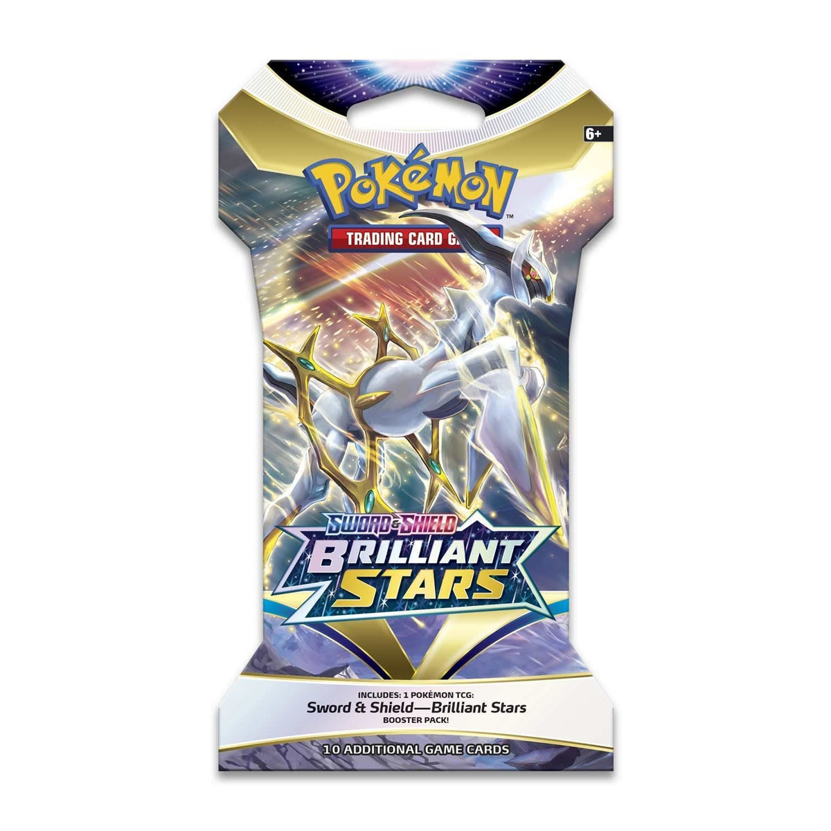 Pokemon Sword and Shield Brilliant Stars (8) Sleeved Booster Packs Sealed