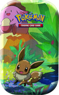 Pokemon TCG: Kanto Friends Mini Tin (Random Art) - 2 Packs, Coin
