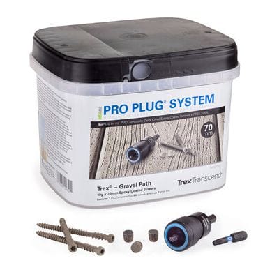 Trex Starborn ProPlug System (400 Screws and 400 Plugs per Tub) - All Colours