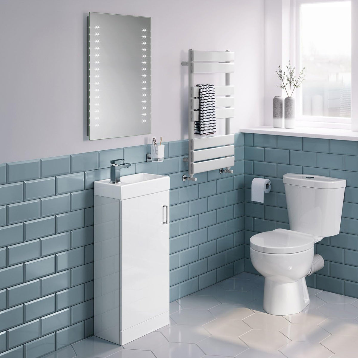 Vega LED Illuminated Rectangular Mirror