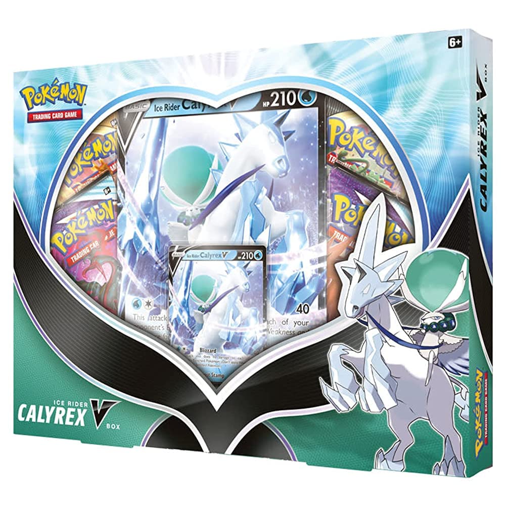Pokemon TCG: Ice Rider Calyrex V Box