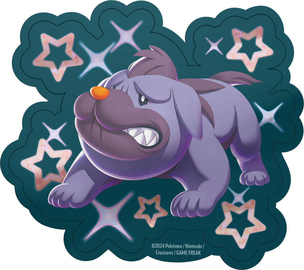 POKEMON TCG: Scarlet and Violet: PALDEAN Fates: TECH Sticker Collection - Shiny Maschiff