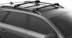 Thule WingBar Edge 721300 86cm Aerodynamic Aluminium Car Cross Bar - Silver