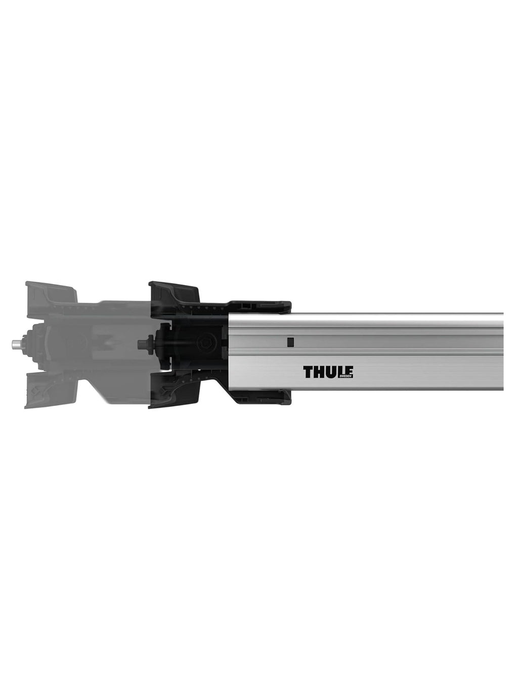 Thule WingBar Edge 721300 86cm Aerodynamic Aluminium Car Cross Bar - Silver