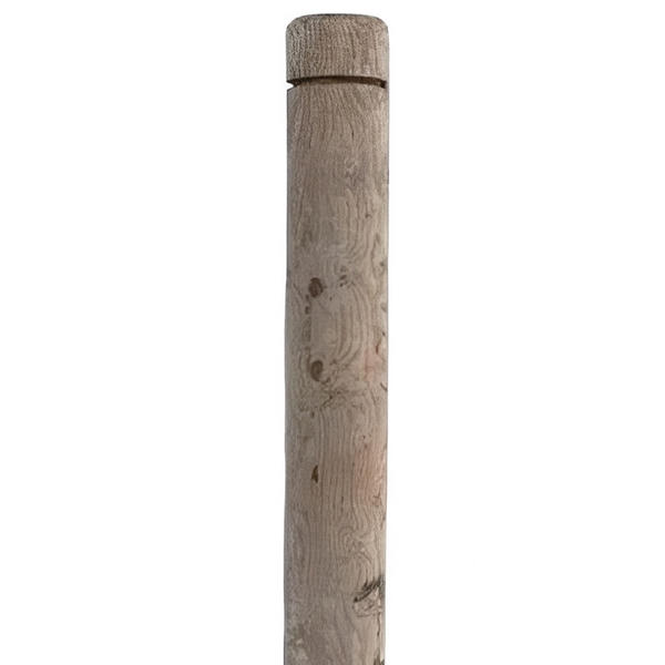 Machine Rounded Bollard / Grooved Top - 1.2m x 150mm