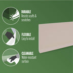 2-1/2 in. Vinyl Wall Base